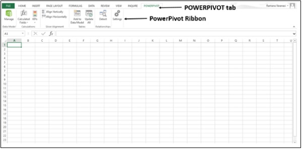 PowerPivot表