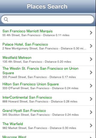 图26.9 Google Place API 演示