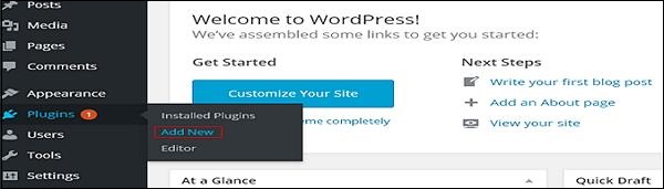 wordPress安装插件